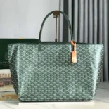 Goyard Unisex Saint Louis GM bag-Pearly Green STLCROGMLTY90CL90P