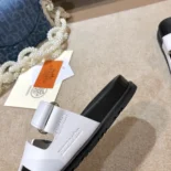Hermes Unisex Chypre Sandal-White H222100Zv90380