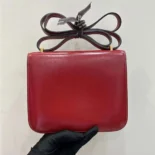Hermes Women Constance 24 Bag Box Leather-RedGold