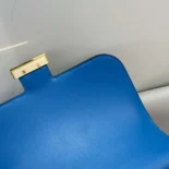 Hermes Women Constance 24 Bag Epsom Leather-Blue/Gold