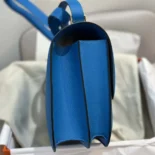 Hermes Women Constance 24 Bag Epsom Leather-Blue/Gold
