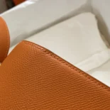 Hermes Women Constance 24 Bag Epsom Leather-Orange/Gold