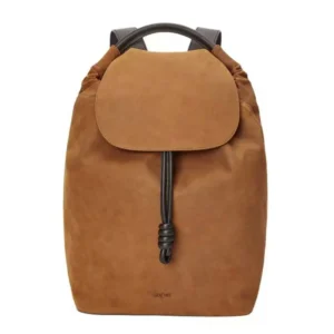Loewe Unisex Flamenco Backpack in Pressed Suede 0011083391