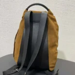 Loewe Unisex Flamenco Backpack in Pressed Suede 0011083391