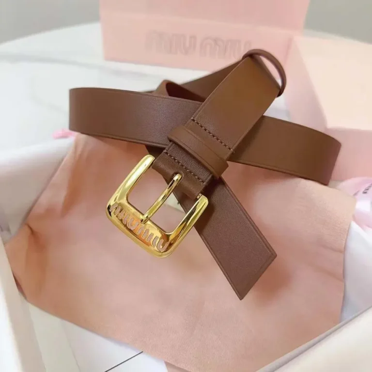 Miu Miu Women Nappa Leather Belt 5CC545EFXF0316