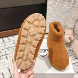 Prada Women Shearling Booties-Brown 1T711NMPD