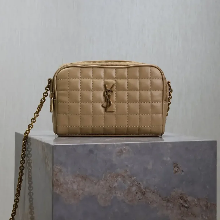 Saint Laurent YSL Women Cassandre Matelassé Carré Camera Bag in Lambskin