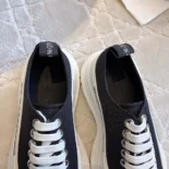 Alexander Mcqueen Unisex Tread Slick Lace Up in Black/White