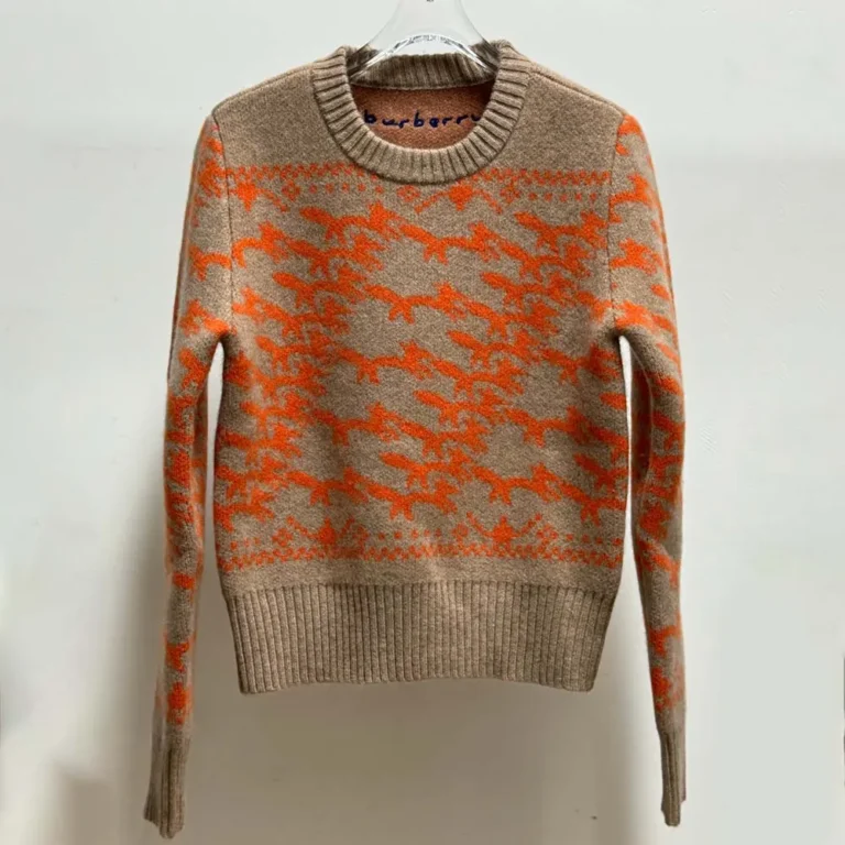 Cropped Fox Wool Sweater 80935351