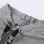 Loose Hoodie in Cotton Fleece 2Y468670Q