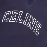 Celine Women Loose Sweatshirt in Cotton Fleece 2Y05G670Q