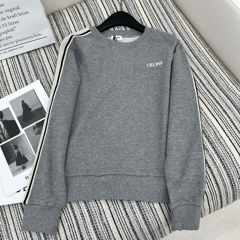 Celine Men Sweatshirt in Cotton Fleece 2Y27G670Q