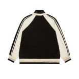 Celine Men Tracksuit Jacket in Double Face Jersey-Black