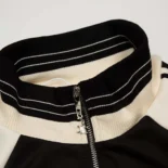 Celine Men Tracksuit Jacket in Double Face Jersey-Black