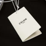 Celine Men Tracksuit Jacket in Double Face Jersey-Black