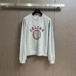Blason Loose Sweatshirt in Cotton Fleece RY030670Q