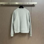 Blason Loose Sweatshirt in Cotton Fleece RY030670Q