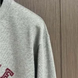 Blason Loose Sweatshirt in Cotton Fleece RY030670Q