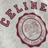 Blason Loose Sweatshirt in Cotton Fleece RY030670Q