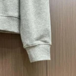 Blason Loose Sweatshirt in Cotton Fleece RY030670Q