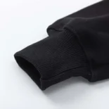 Celine Women Loose Hoodie in Cotton Fleece-Black 2Y321670Q