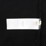 Loose Hoodie in Cotton Fleece-Black 2Y468670Q