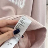 Oversized Celine Sweatshirt in Cotton Fleece 2Y64G510Z