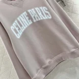 Oversized Celine Sweatshirt in Cotton Fleece 2Y64G510Z