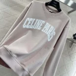 Oversized Celine Sweatshirt in Cotton Fleece 2Y64G510Z