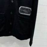Dior Women Christian Dior Couture Cardigan Black Cashmere Jersey
