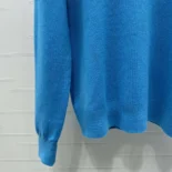 Dior Women Christian Dior Couture Sweater Blue Wool Blend