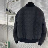 Christian Dior Couture Reversible Jacket Black Blended Cotton Twill