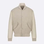 Jacket Ecru Cowhide Leather 483L428A0700