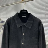 Overshirt Black Cotton Twill 413D488B351X_C830