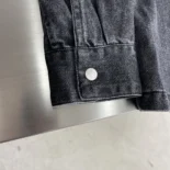 Overshirt Black Cotton Twill 413D488B351X_C830