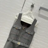 Miu Miu Women Checked Dress MF504015PKF0480S232