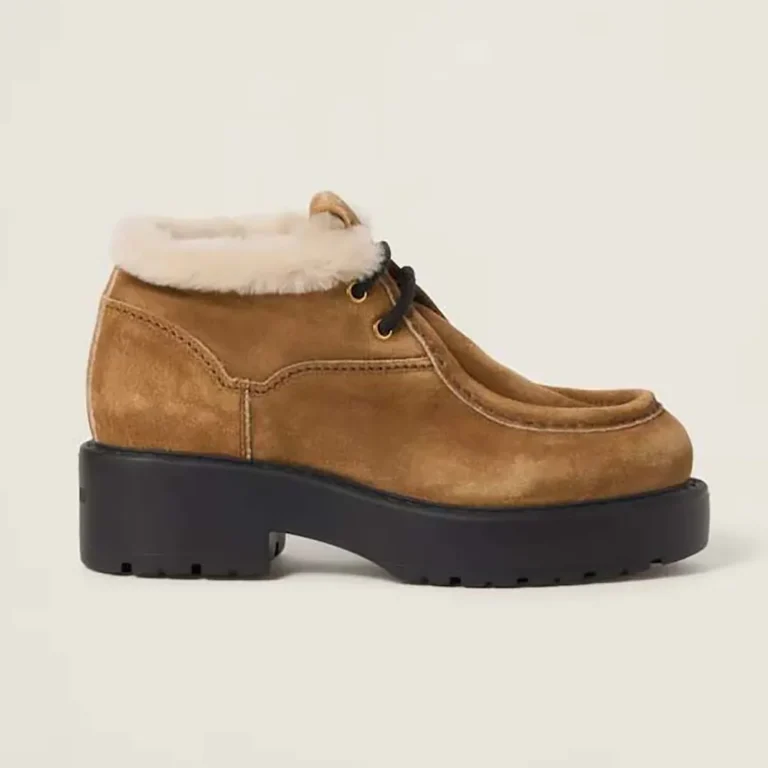 Miu Miu Women Faded Suede Booties 5T965D_X0O