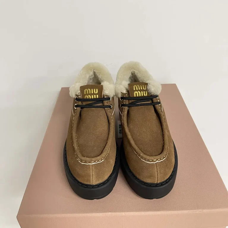 Miu Miu Women Faded Suede Booties 5T965D_X0O