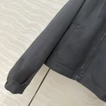 Miu Miu Women Gabardine Blouson Jacket with Poplin Collar