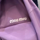 Miu Miu Women Tec Canvas Blouson ML11451V94F0014SOOO