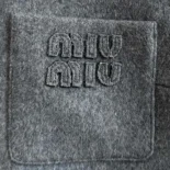 Miu Miu Women Velour Mini-dress MF5637125QF0031SOOO