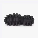Prada Unisex Cloudbust Thunder Sequin Lug-Sole Sneakers-Black