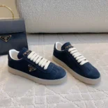 Prada Unisex Suede Sneakers 1E413NQRGF0008F025