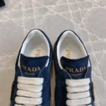 Prada Unisex Suede Sneakers 1E413NQRGF0008F025