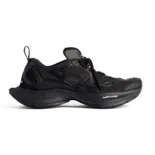Balenciaga Unisex Circuit Sneaker in Black Polyester 688752W3RC16090