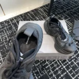 Balenciaga Unisex Circuit Sneaker in Black Polyester 688752W3RC16090