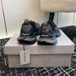 Balenciaga Unisex Circuit Sneaker in Black Polyester 688752W3RC16090