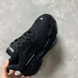 Balenciaga Unisex Triple S Sneaker in Black 524039W2BN11000