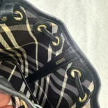 Burberry Women Check Drawstring Pouch​ 80939161