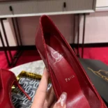 Christian Louboutin Women So Kate 120 mm Pumps Vog Patent Leather-Red